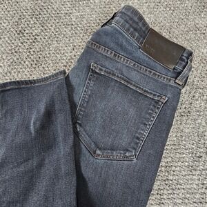 Paige Mens Dark Wash Denim Jeans Size 34 Made in USA Slim Straight Indigo